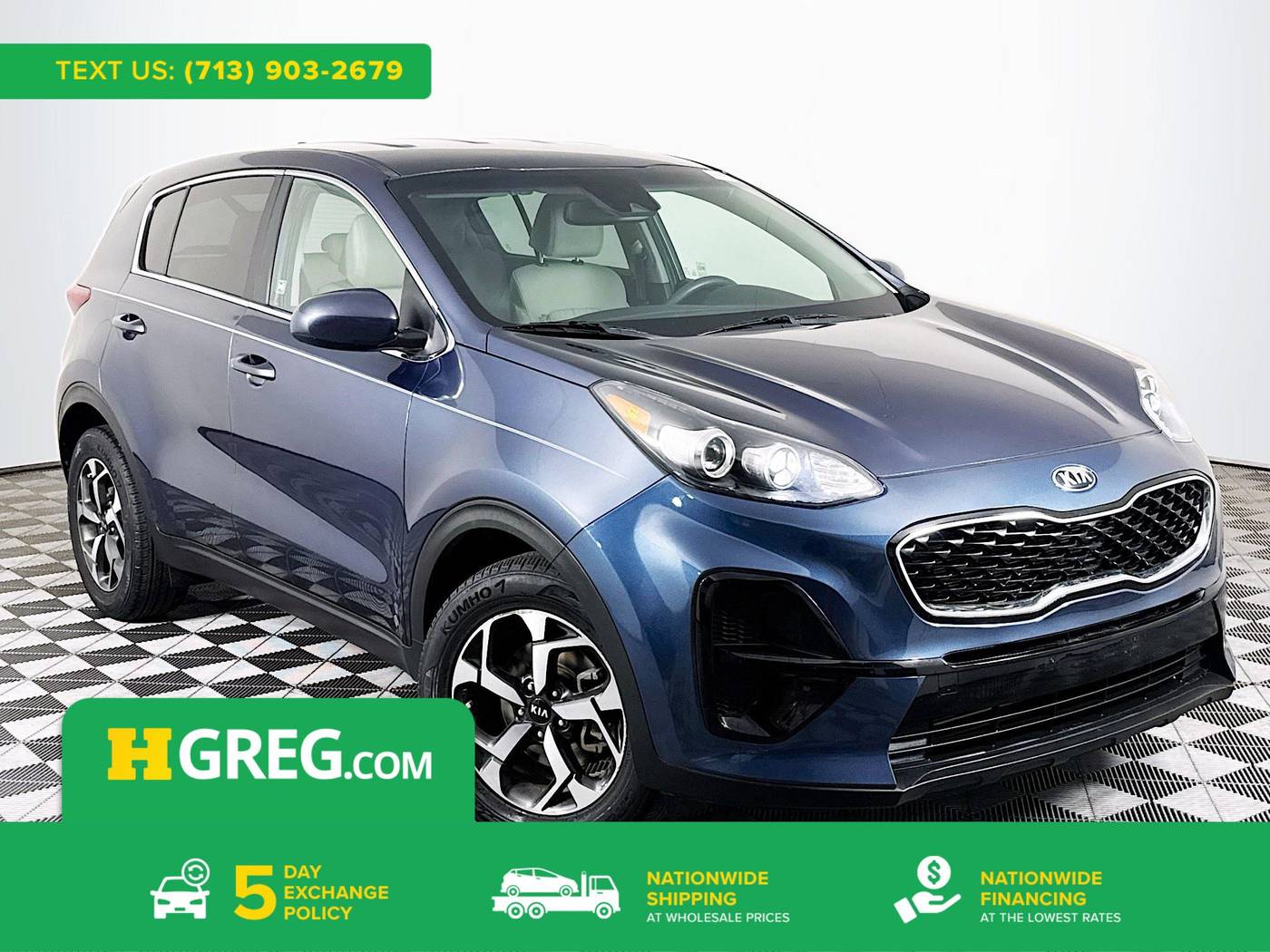 2022 Kia Sportage LX — SUV — 70,447 mi — Houston, TX