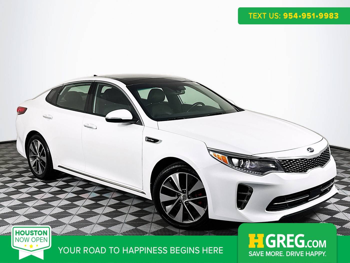 2016 Kia Optima SXL Turbo — Sedan — 86,275 mi — Houston, TX