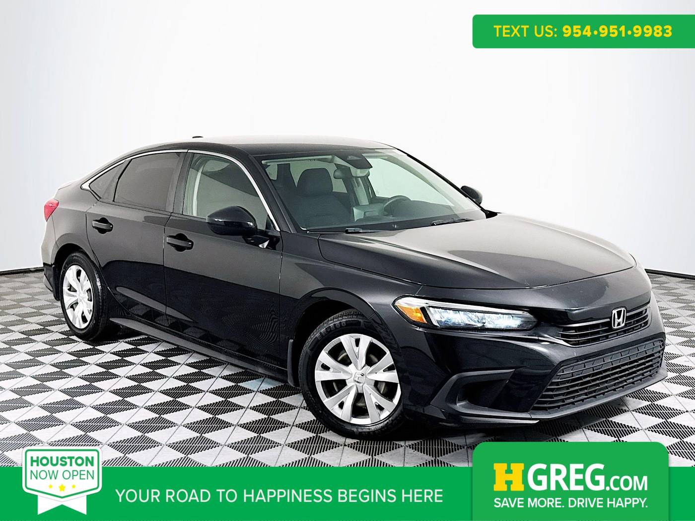 2022 Honda Civic LX — Sedan — 84,278 mi — Houston, TX