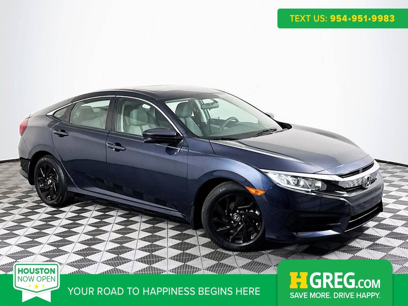 2016 Honda Civic EX — Sedan — 51,699 mi — Houston, TX