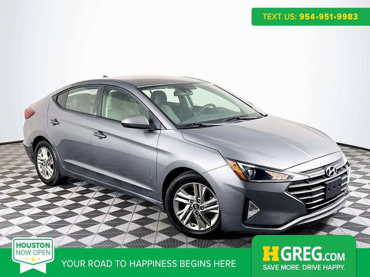 2019 Hyundai Elantra SEL — Sedan — 86,770 mi — Houston, TX