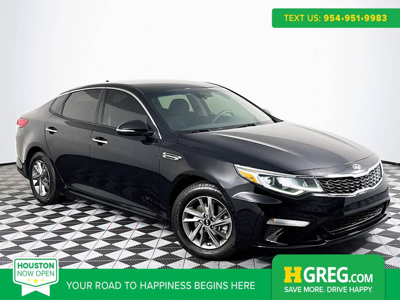 2019 Kia Optima LX — Sedan — 52,737 mi — Houston, TX