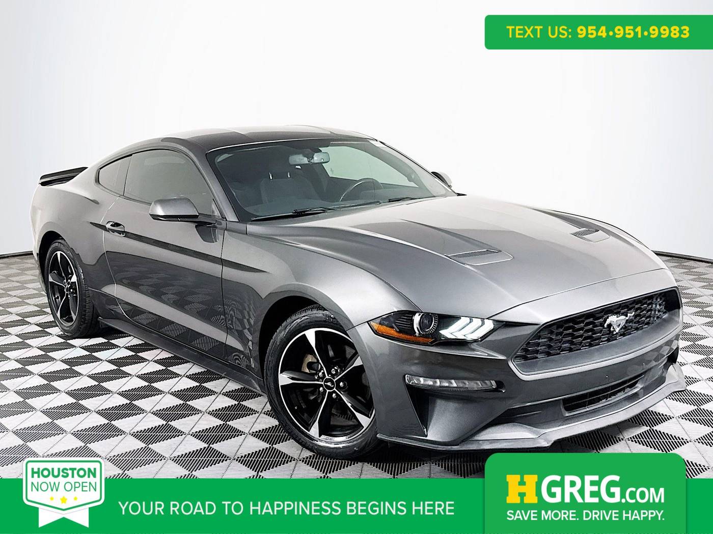 2018 Ford Mustang EcoBoost — Coupe — 85,215 mi — Houston, TX