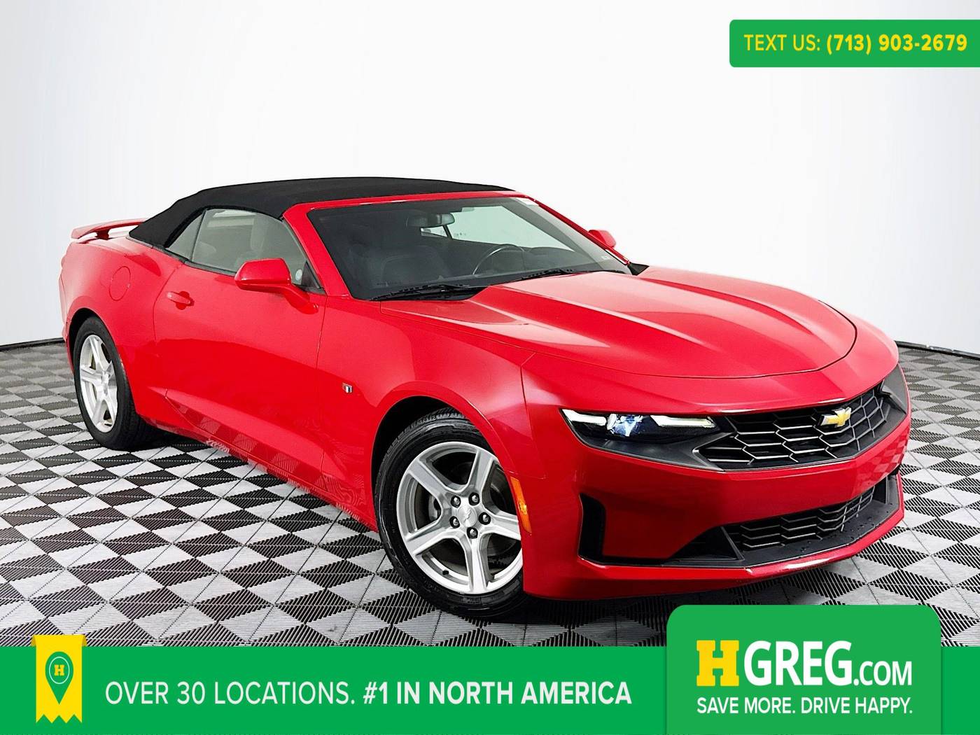 2020 Chevrolet Camaro 1LT — Convertible — 35,717 mi — Houston, TX