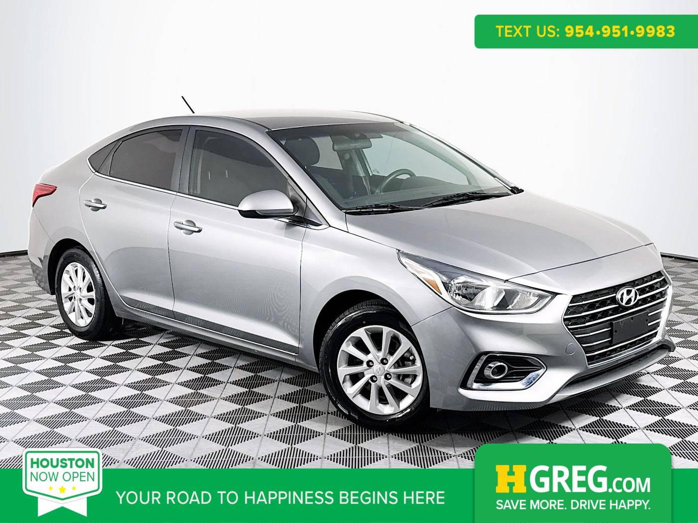 2022 Hyundai Accent SEL — Sedan — 53,959 mi — Houston, TX