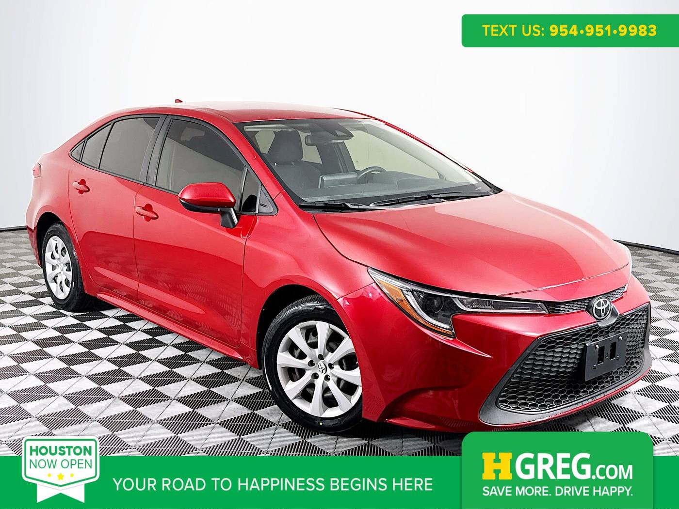 2021 Toyota Corolla LE — Sedan — 38,398 mi — Houston, TX