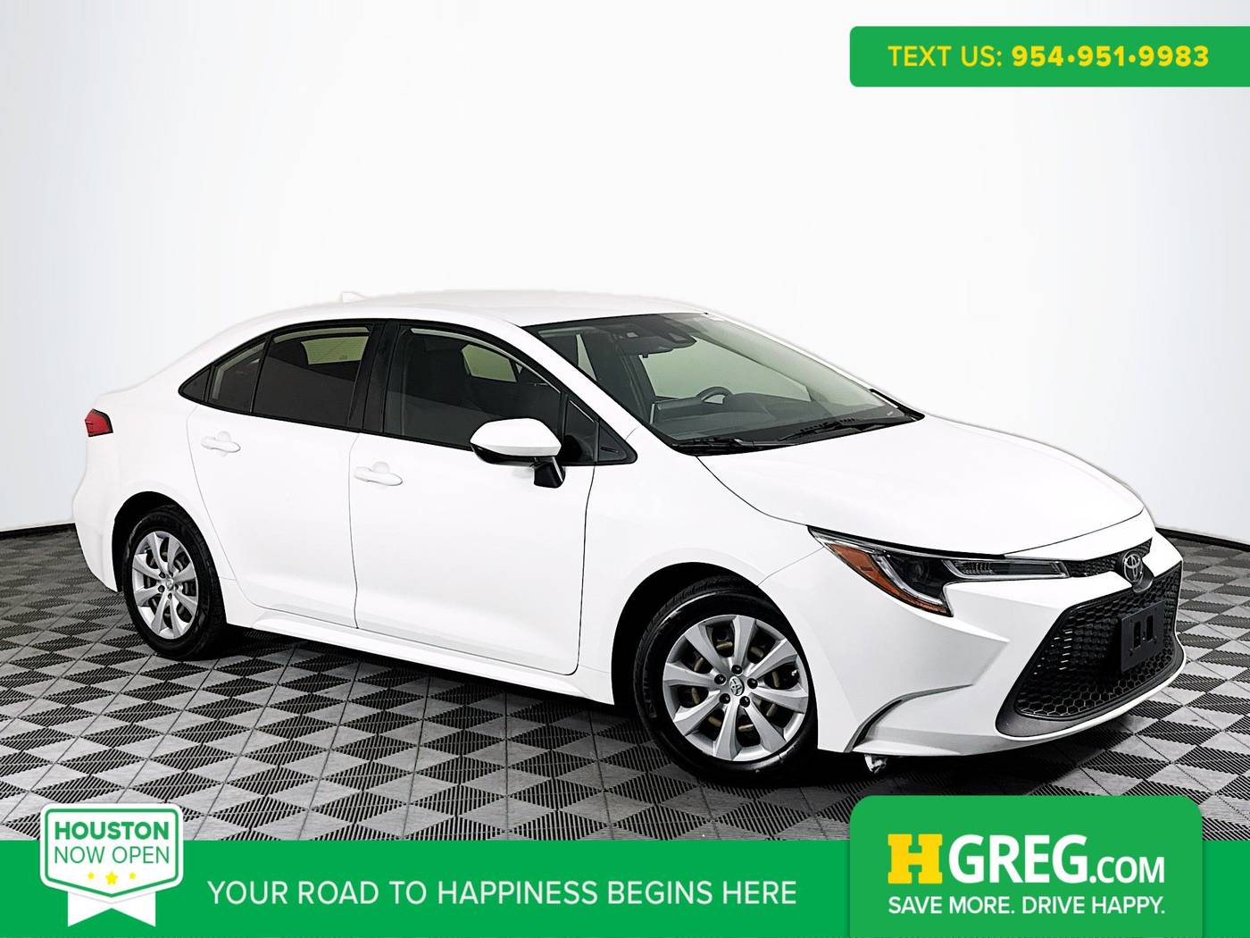 2021 Toyota Corolla LE — Sedan — 46,518 mi — Houston, TX
