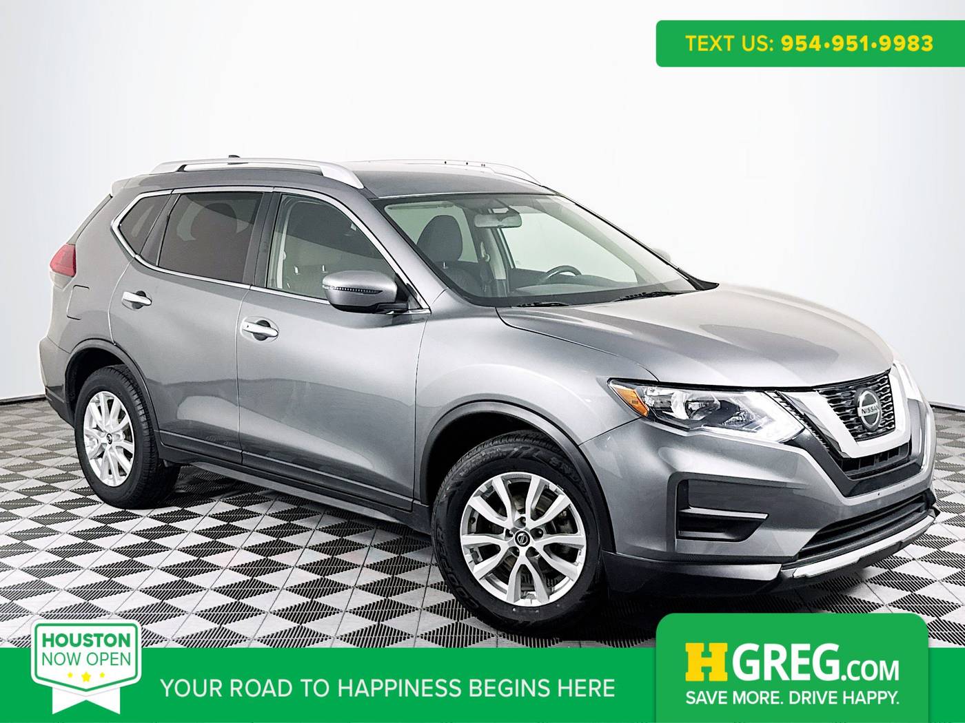2018 Nissan Rogue SV — SUV — 75,862 mi — Houston, TX