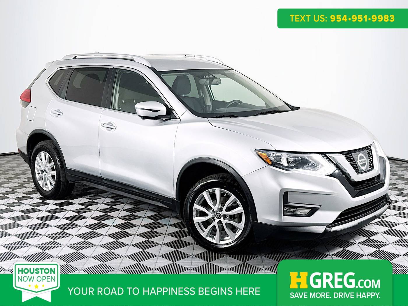 2017 Nissan Rogue SV — SUV — 62,765 mi — Houston, TX