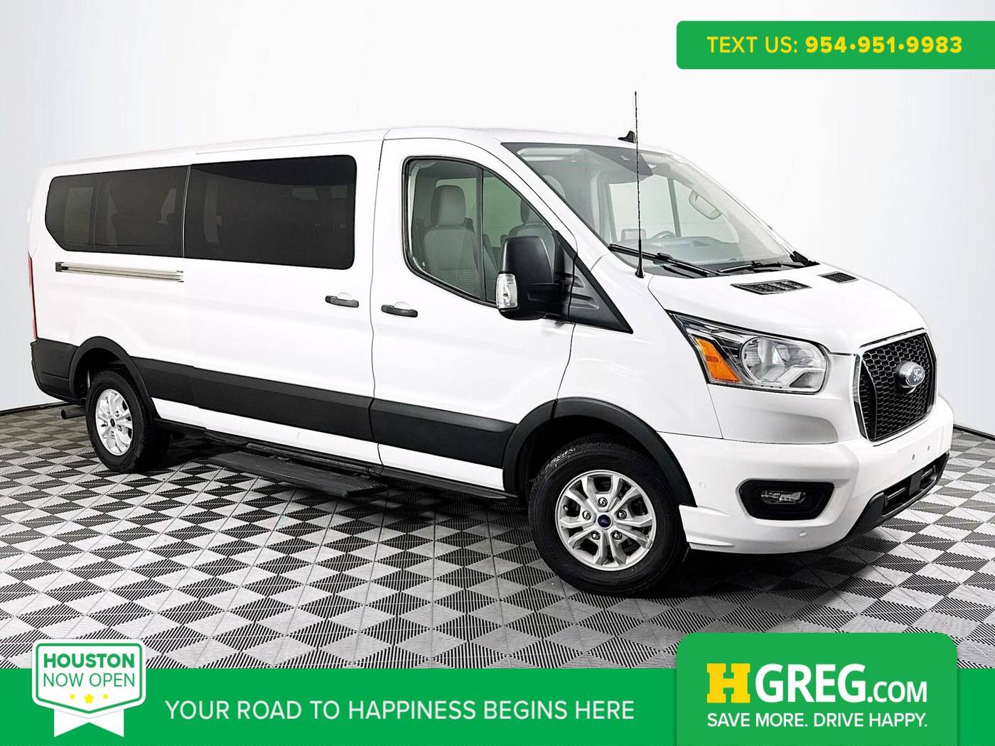 2021 Ford Transit Passenger Wagon T-350 XLT — Passenger Van — 75,544 mi — Houston, TX