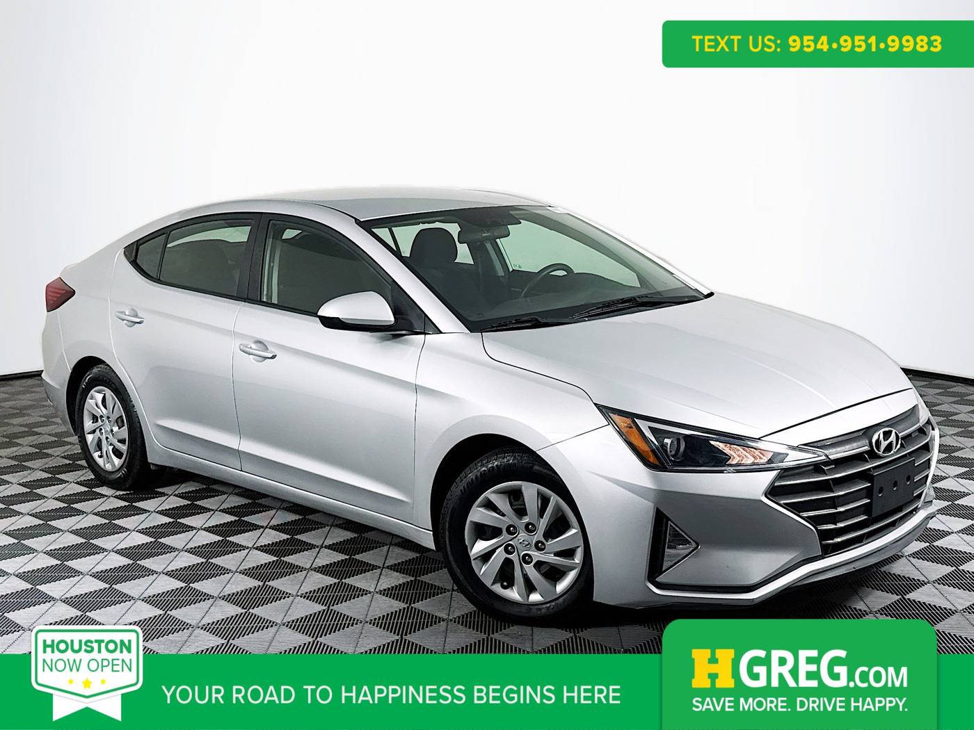 2019 Hyundai Elantra SE — Sedan — 74,696 mi — Houston, TX