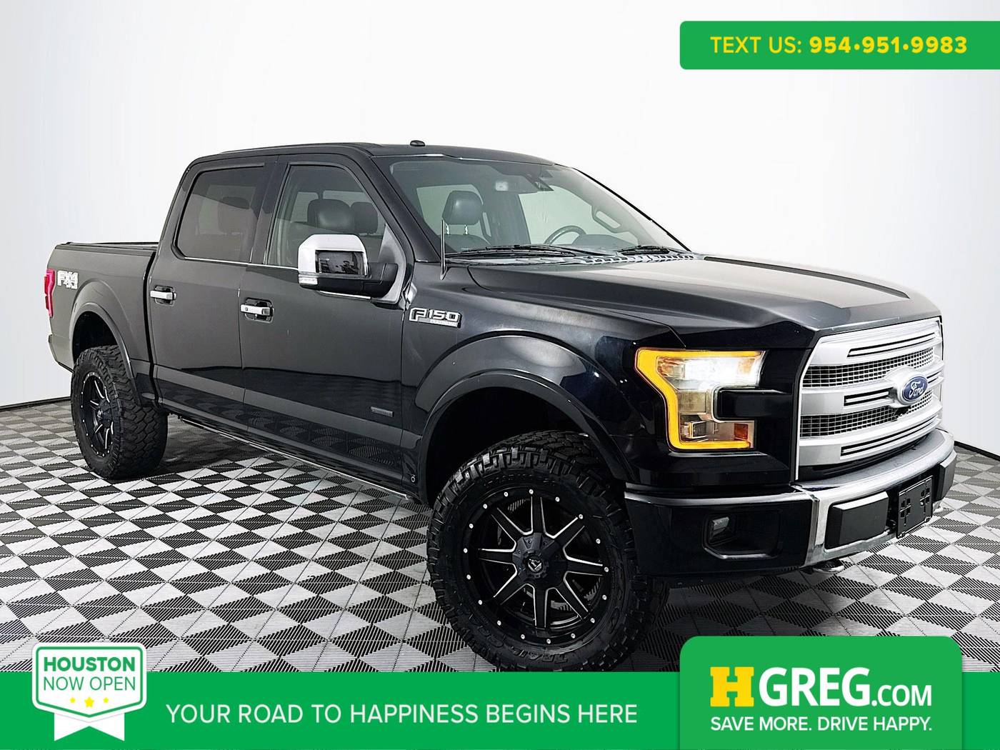 2017 Ford F-150 Platinum — Pickup Truck — 89,484 mi — Houston, TX