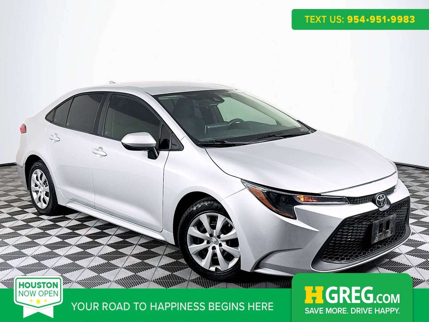 2020 Toyota Corolla LE — Sedan — 58,673 mi — Houston, TX