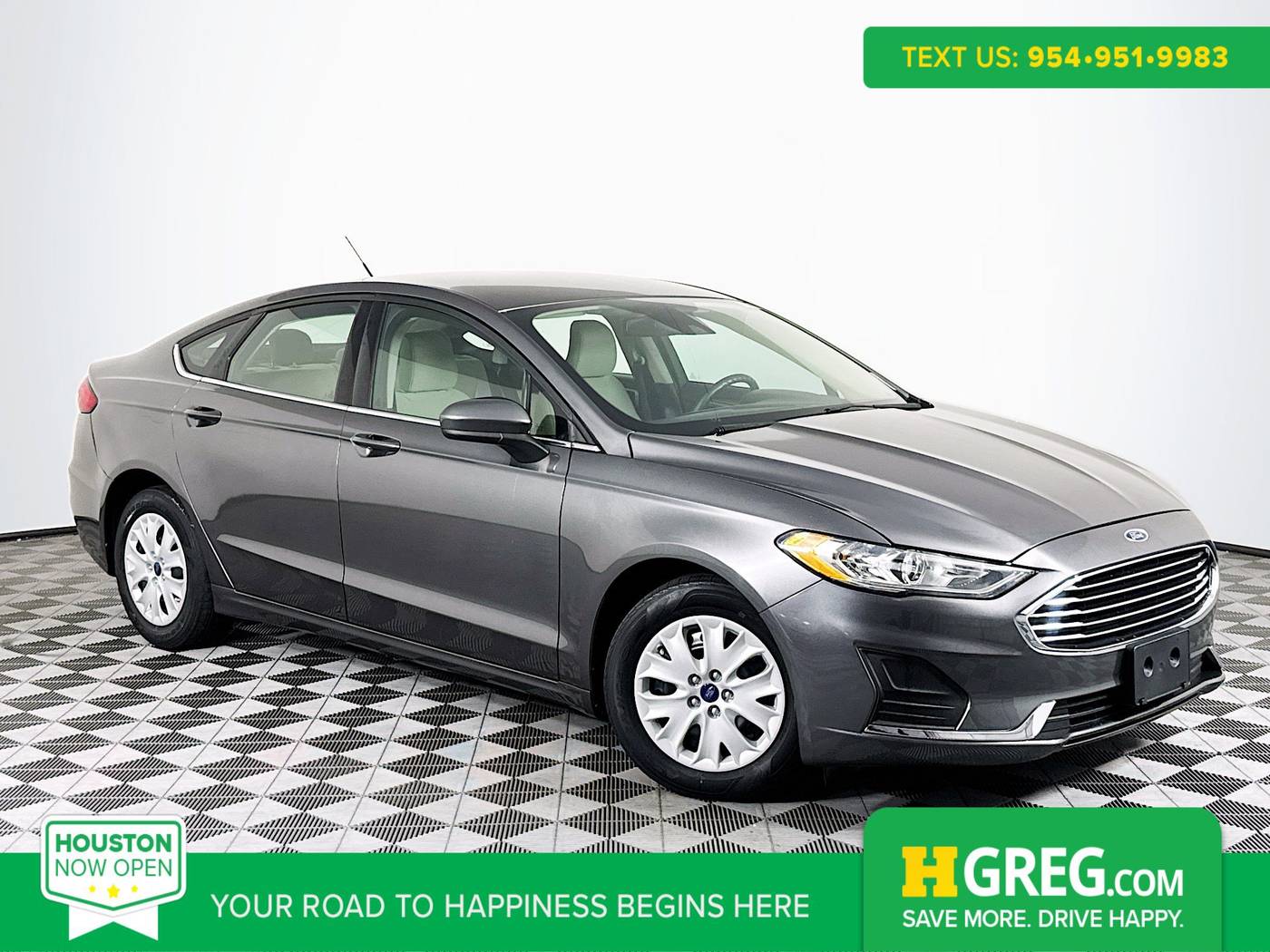 2019 Ford Fusion S — Sedan — 51,097 mi — Houston, TX