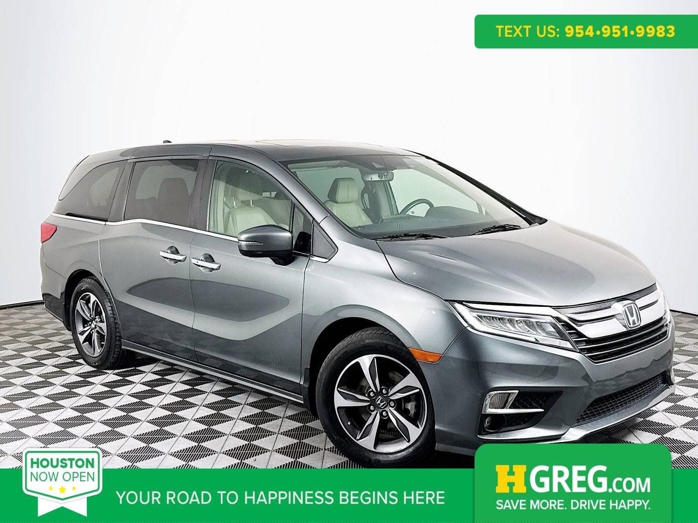 2018 Honda Odyssey Touring — Minivan — 84,157 mi — Houston, TX