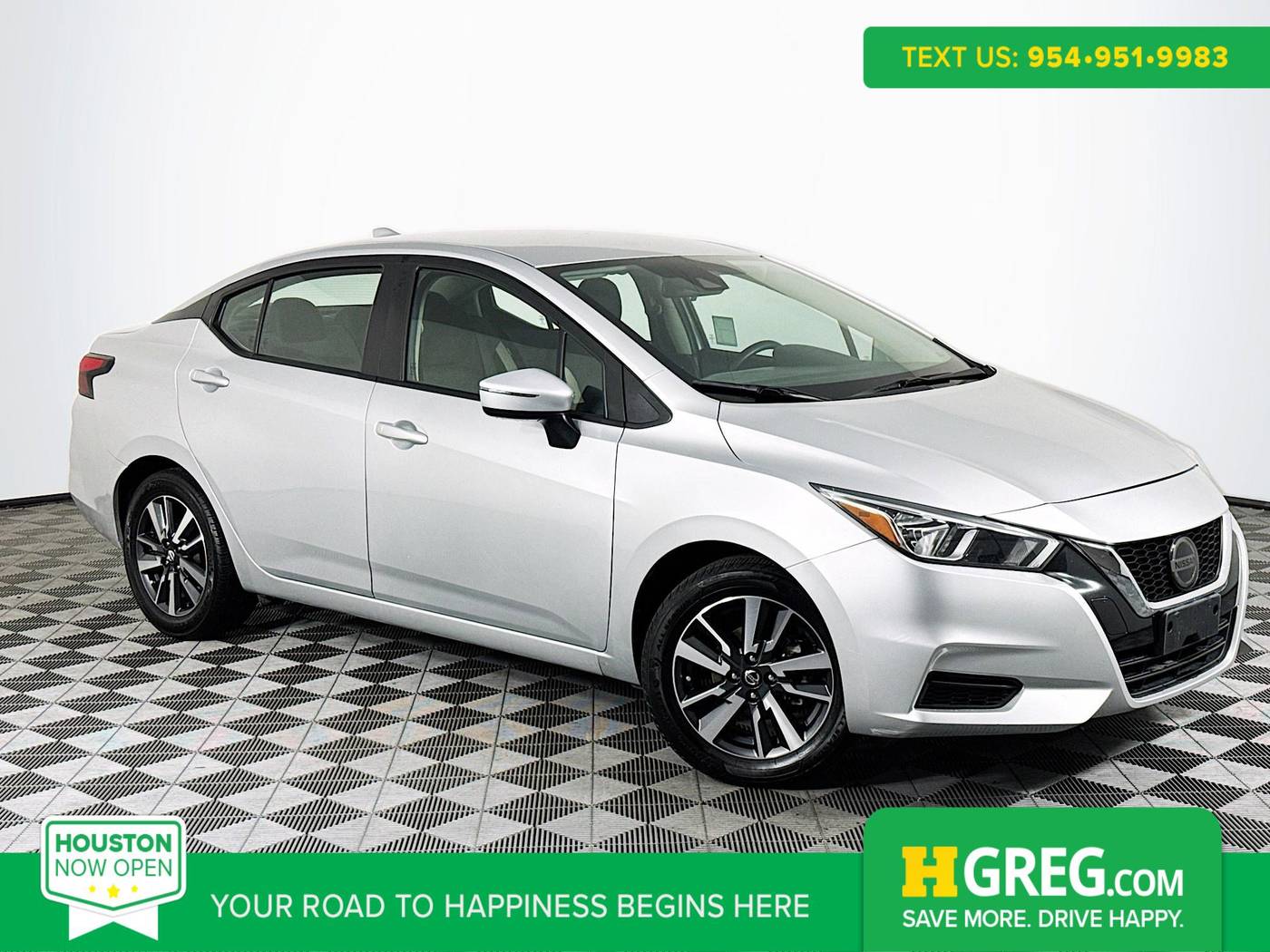 2021 Nissan Versa SV — Sedan — 76,489 mi — Houston, TX