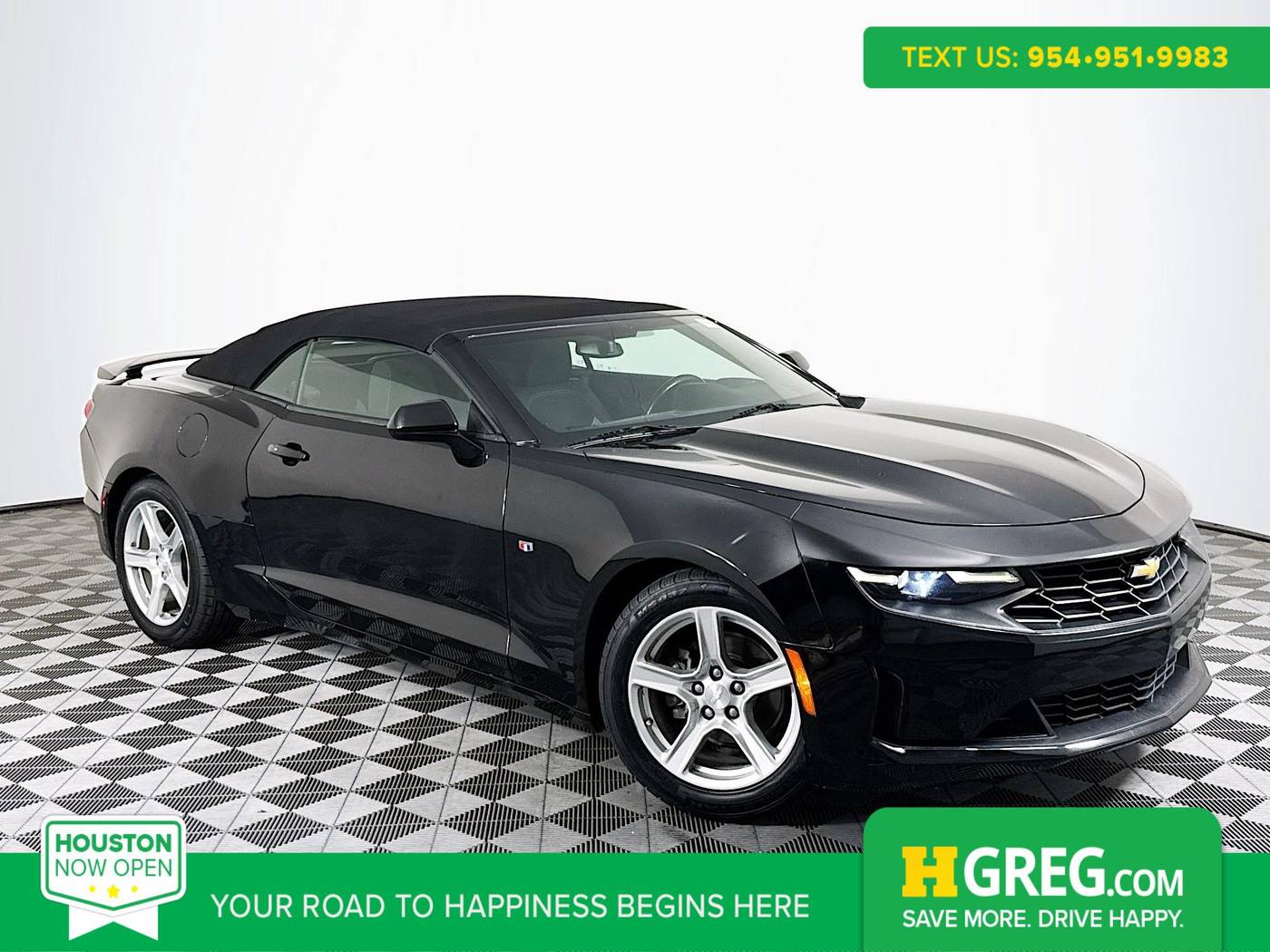 2019 Chevrolet Camaro 1LT — Convertible — 82,261 mi — Houston, TX
