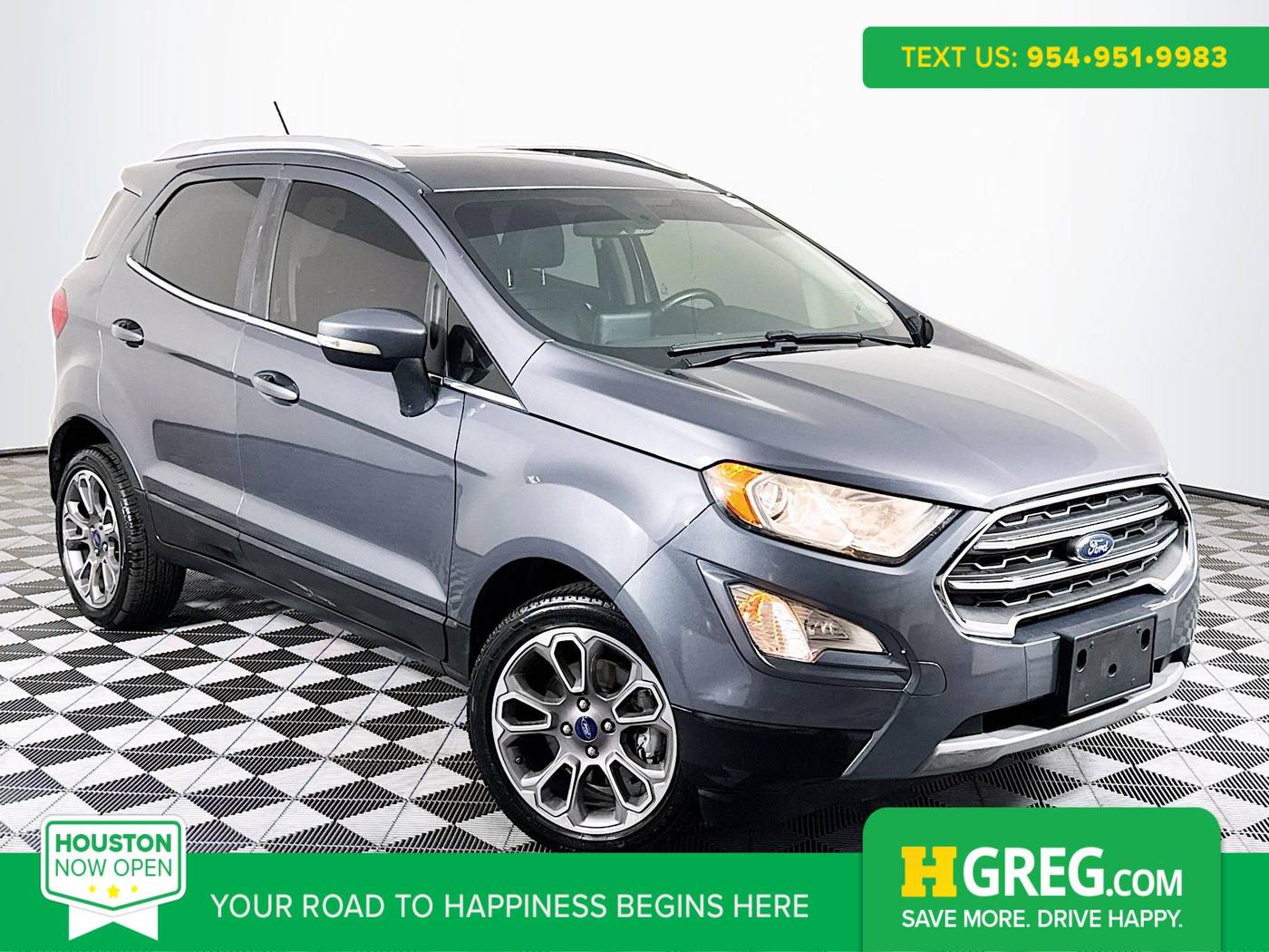 2019 Ford EcoSport Titanium — SUV — 70,119 mi — Houston, TX