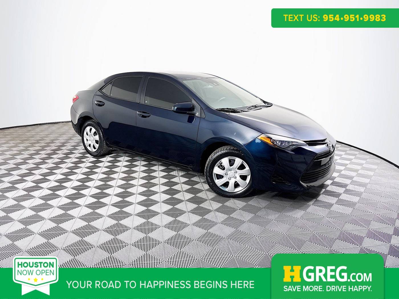2017 Toyota Corolla LE — Sedan — 58,084 mi — Houston, TX