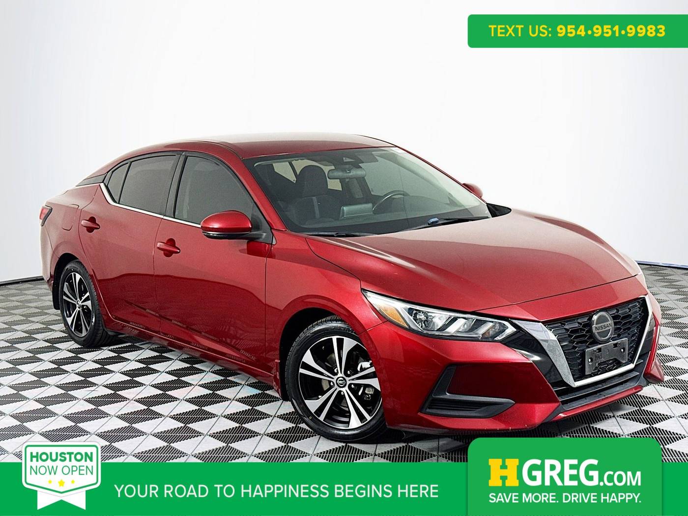 2020 Nissan Sentra SV — Sedan — 84,708 mi — Houston, TX