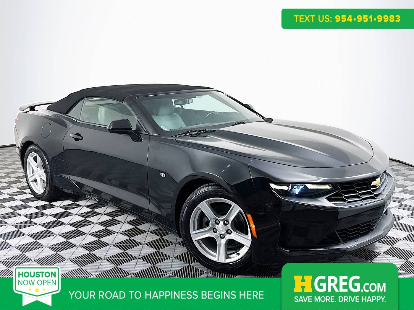 2020 Chevrolet Camaro 1LT — Convertible — 57,336 mi — Houston, TX