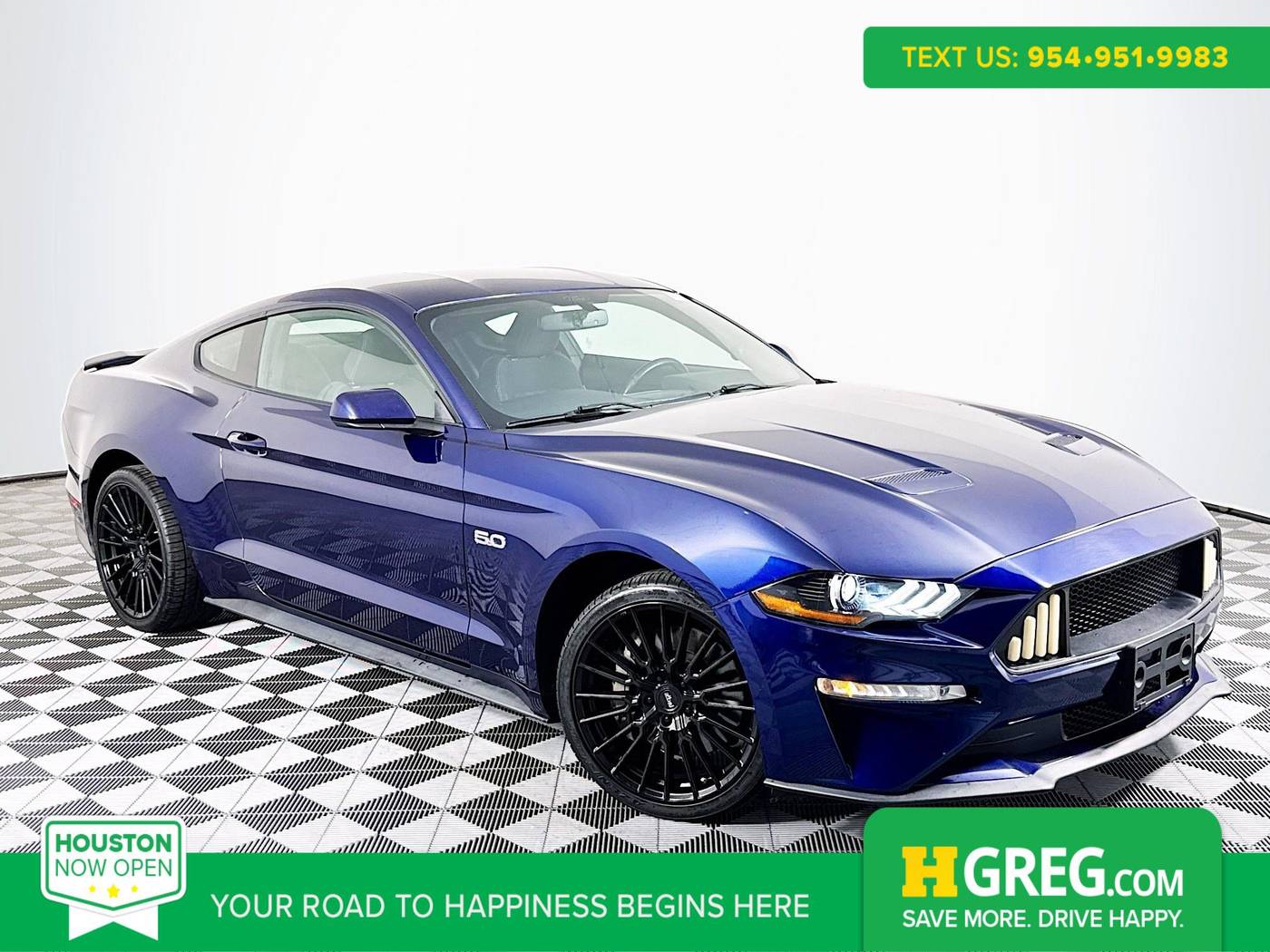 2019 Ford Mustang GT — Coupe — 70,473 mi — Houston, TX