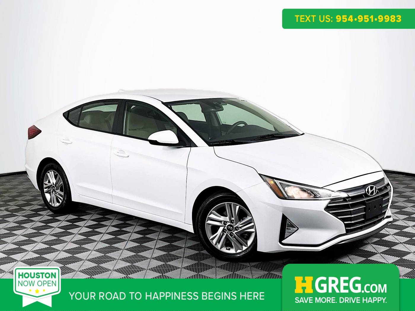 2020 Hyundai Elantra SEL — Sedan — 51,414 mi — Houston, TX