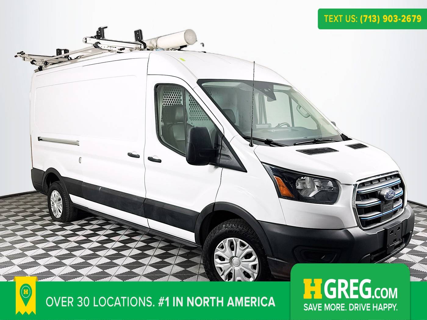 2022 Ford E-Transit Cargo Van T-350 — Cargo Van — 15,434 mi — Houston, TX