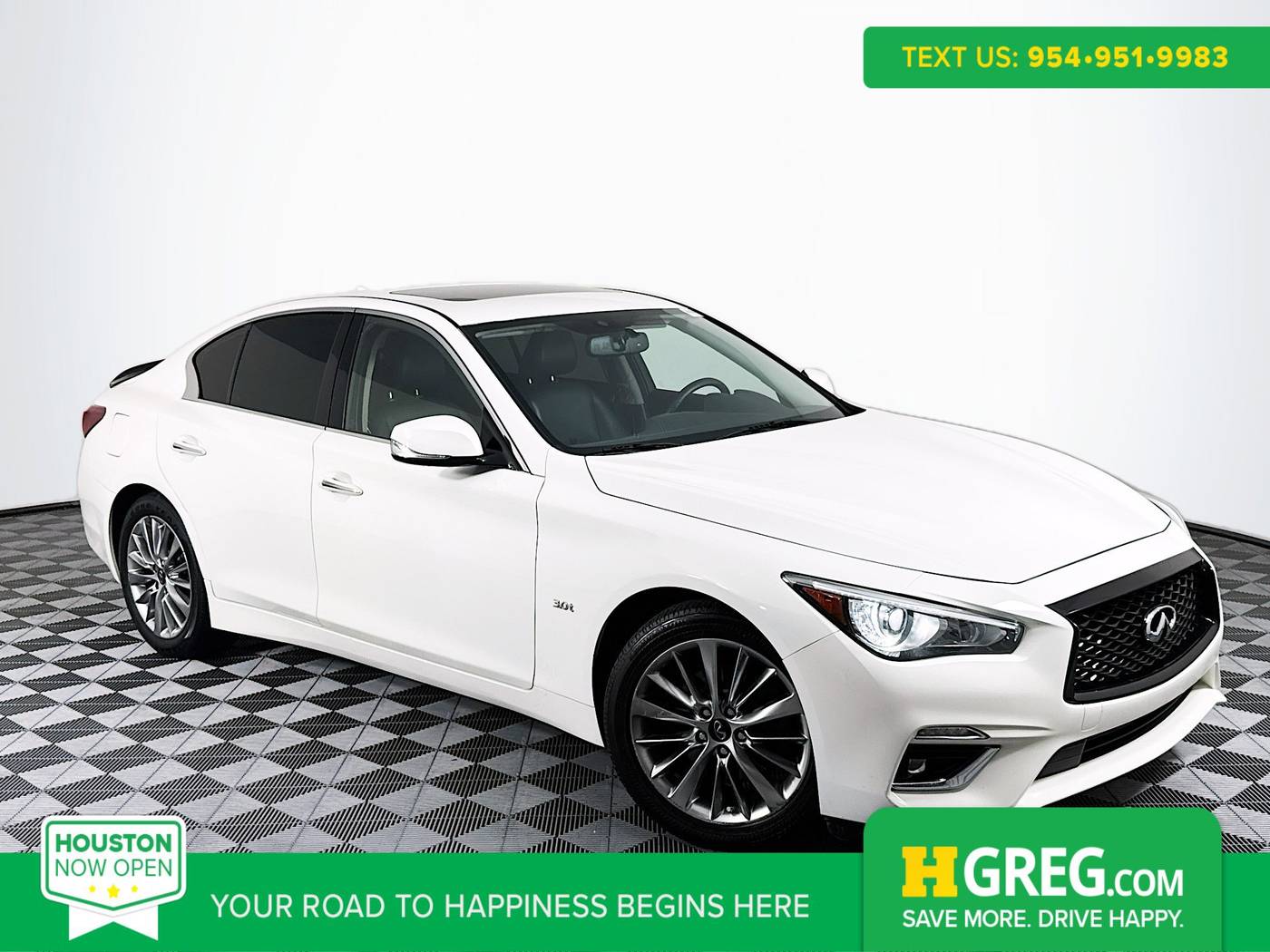 2020 INFINITI Q50 3.0t LUXE — Sedan — 80,052 mi — Houston, TX