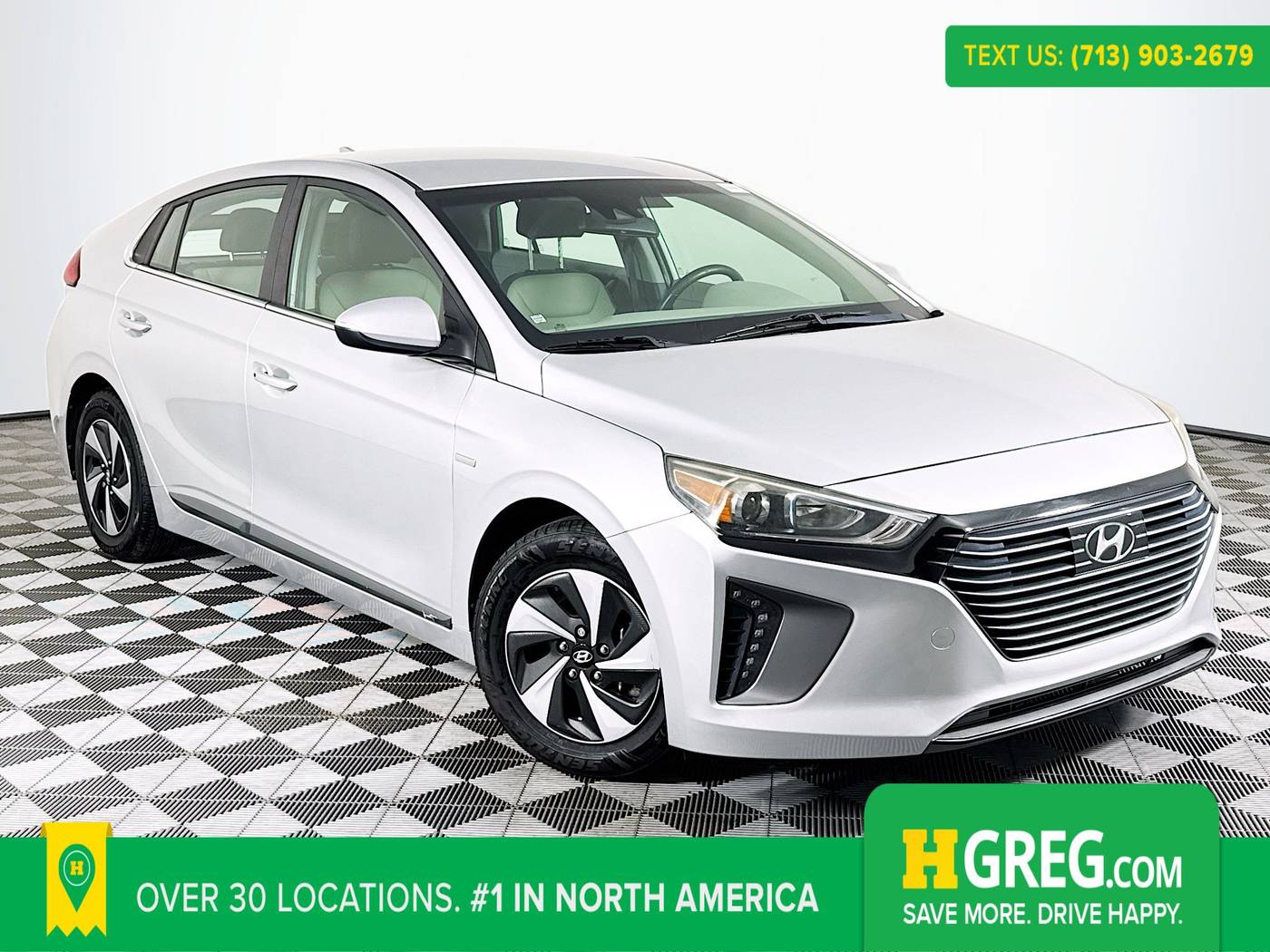 2018 Hyundai Ioniq Hybrid SEL — Hatchback — 63,651 mi — Houston, TX