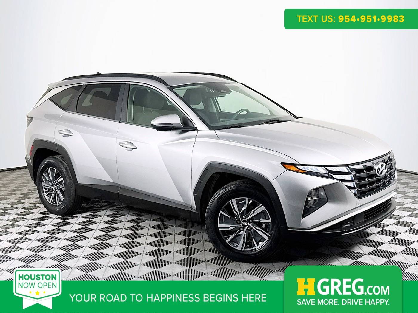 2022 Hyundai Tucson Hybrid Blue — SUV — 70,109 mi — Houston, TX