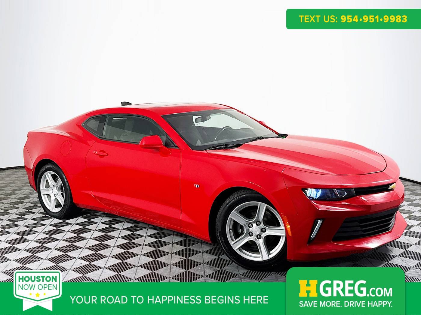 2016 Chevrolet Camaro 1LT — Coupe — 48,933 mi — Houston, TX