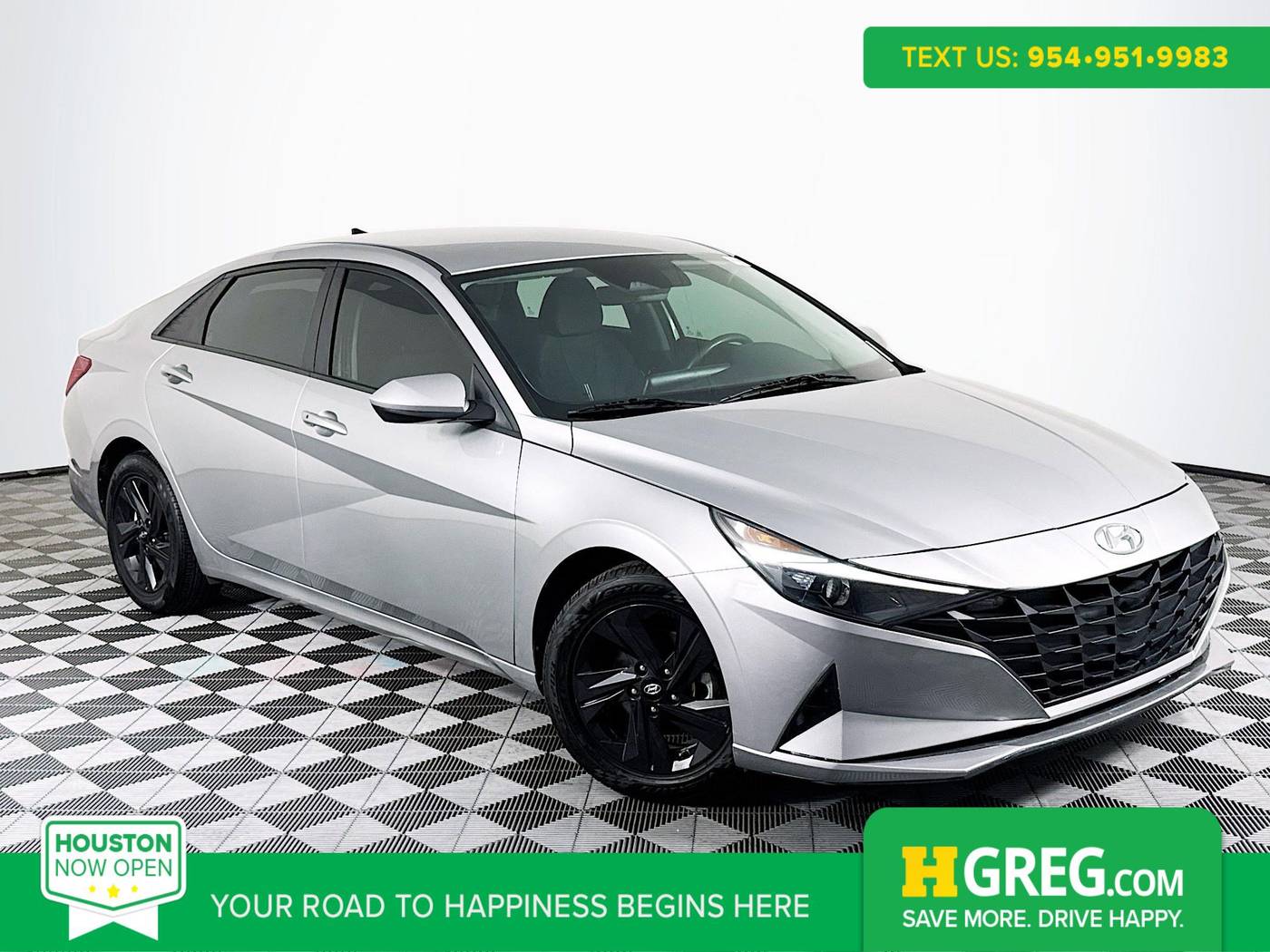 2021 Hyundai Elantra SEL — Sedan — 75,702 mi — Houston, TX