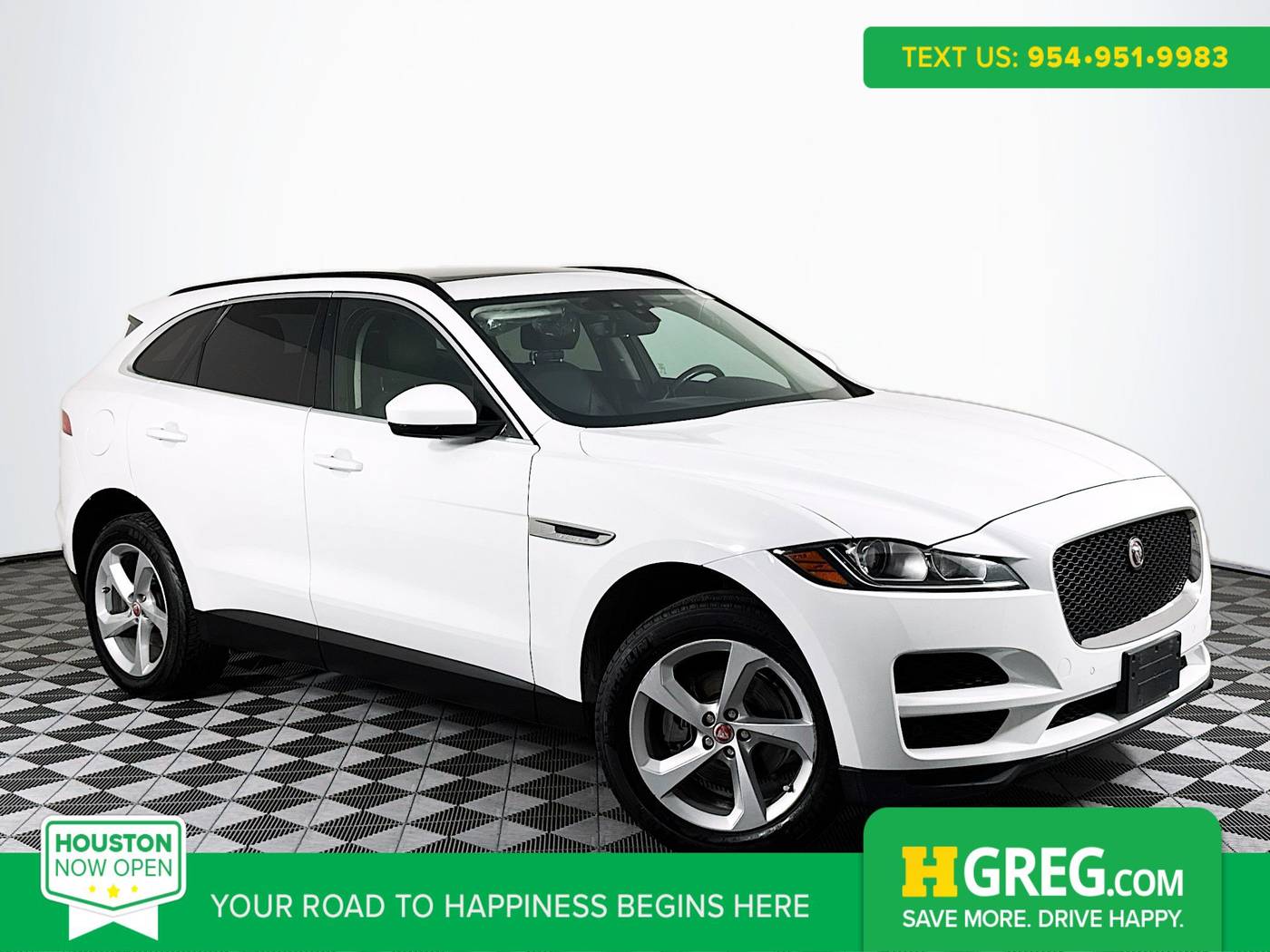 2019 Jaguar F-PACE Premium — SUV — 80,625 mi — Houston, TX