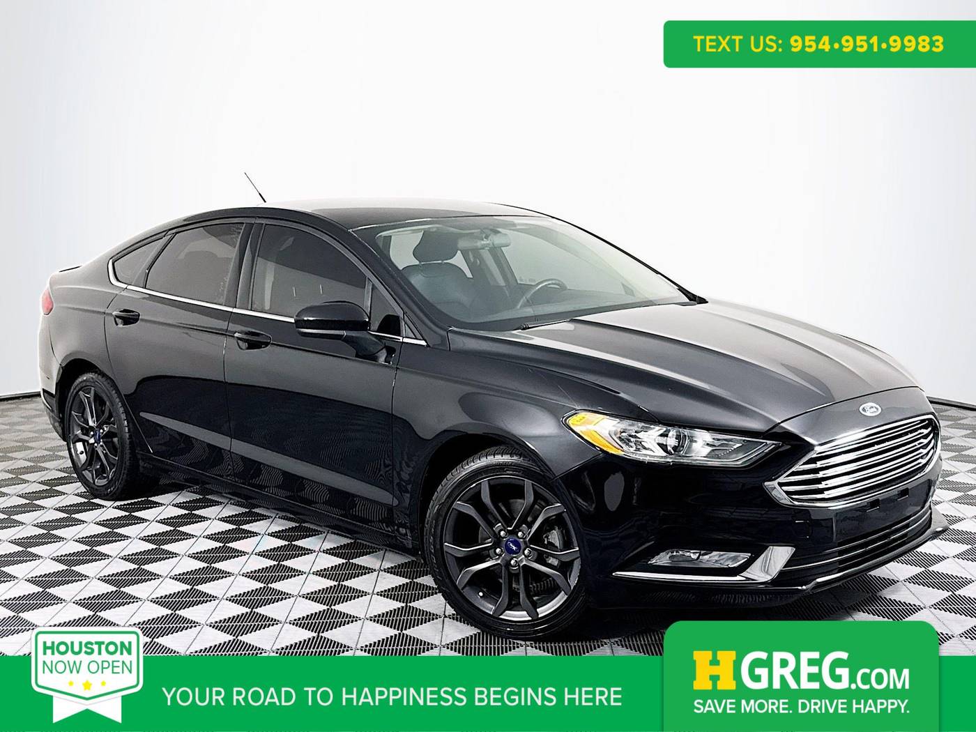 2018 Ford Fusion SE — Sedan — 84,772 mi — Houston, TX