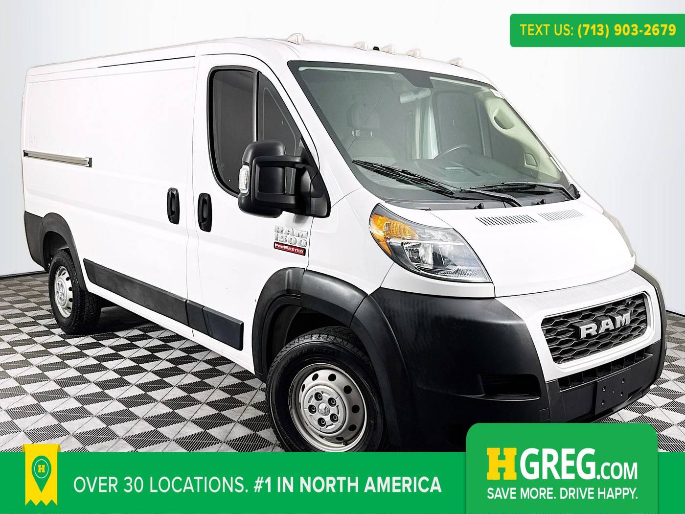 2019 Ram ProMaster Cargo Van 1500 — Cargo Van — 70,612 mi — Houston, TX
