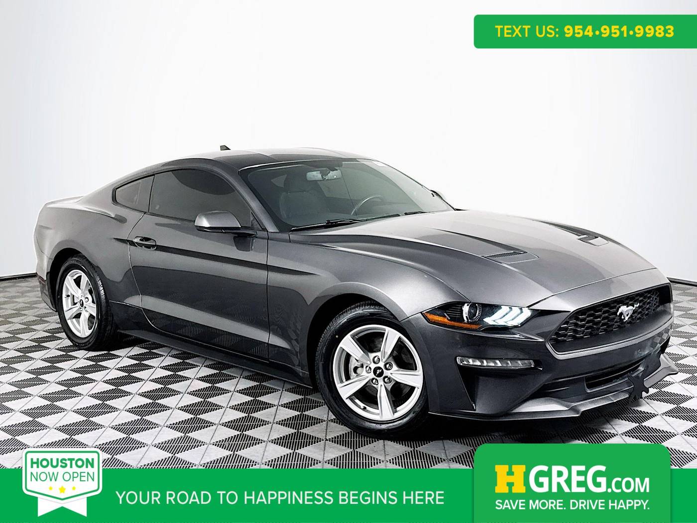2020 Ford Mustang EcoBoost — Coupe — 80,497 mi — Houston, TX