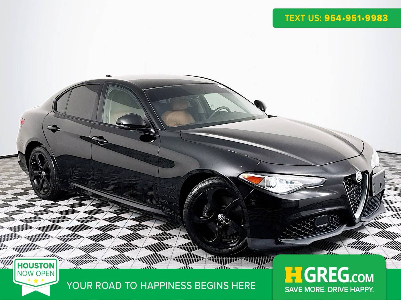 2018 Alfa Romeo Giulia Standard — Sedan — 88,190 mi — Houston, TX