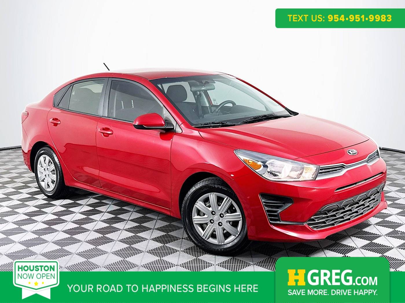 2021 Kia Rio S — Sedan — 53,693 mi — Houston, TX