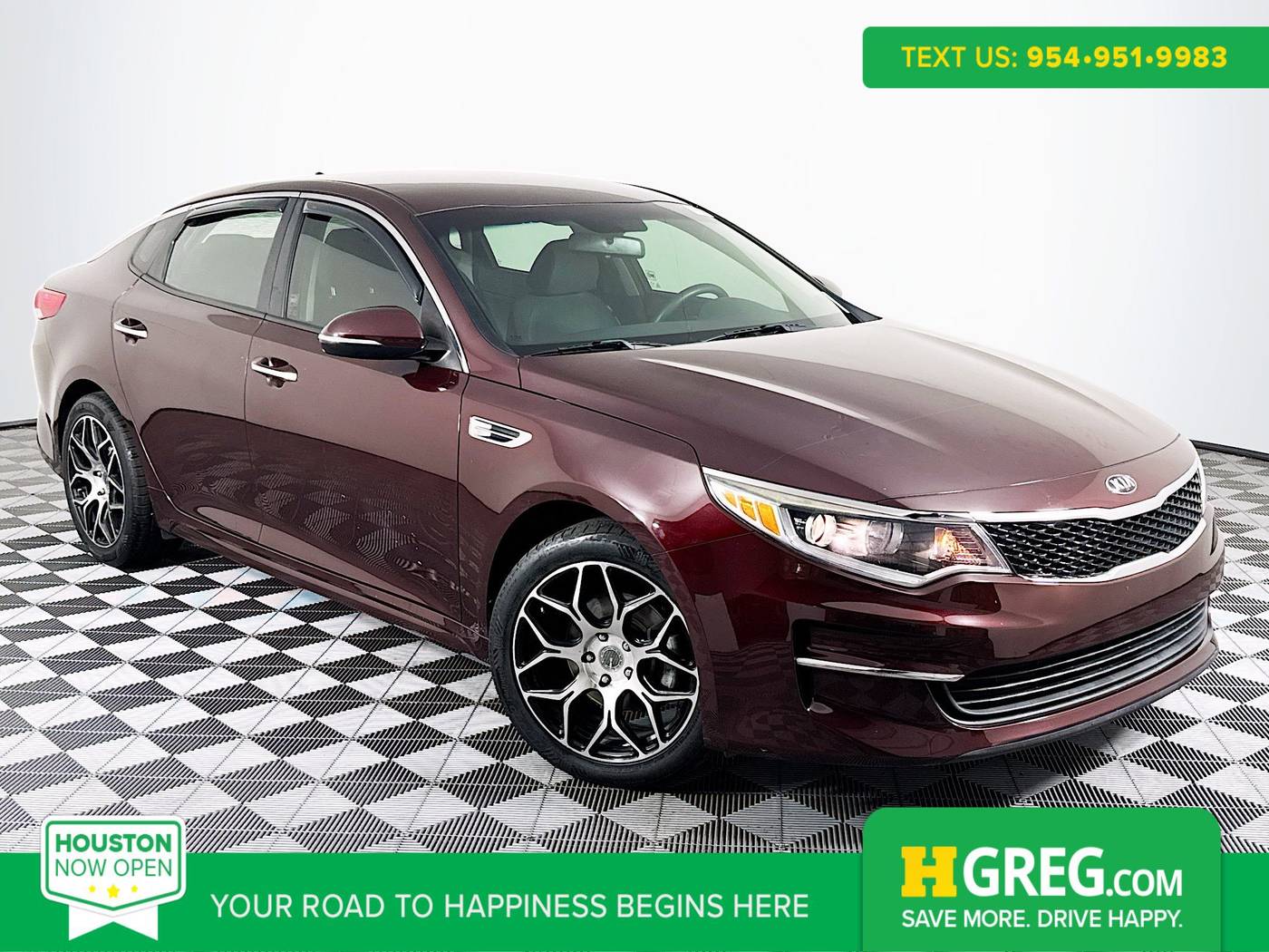 2017 Kia Optima LX — Sedan — 73,617 mi — Houston, TX