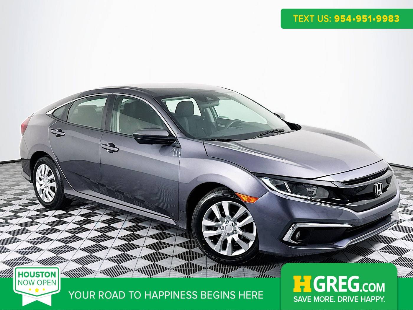 2021 Honda Civic LX — Sedan — 69,859 mi — Houston, TX
