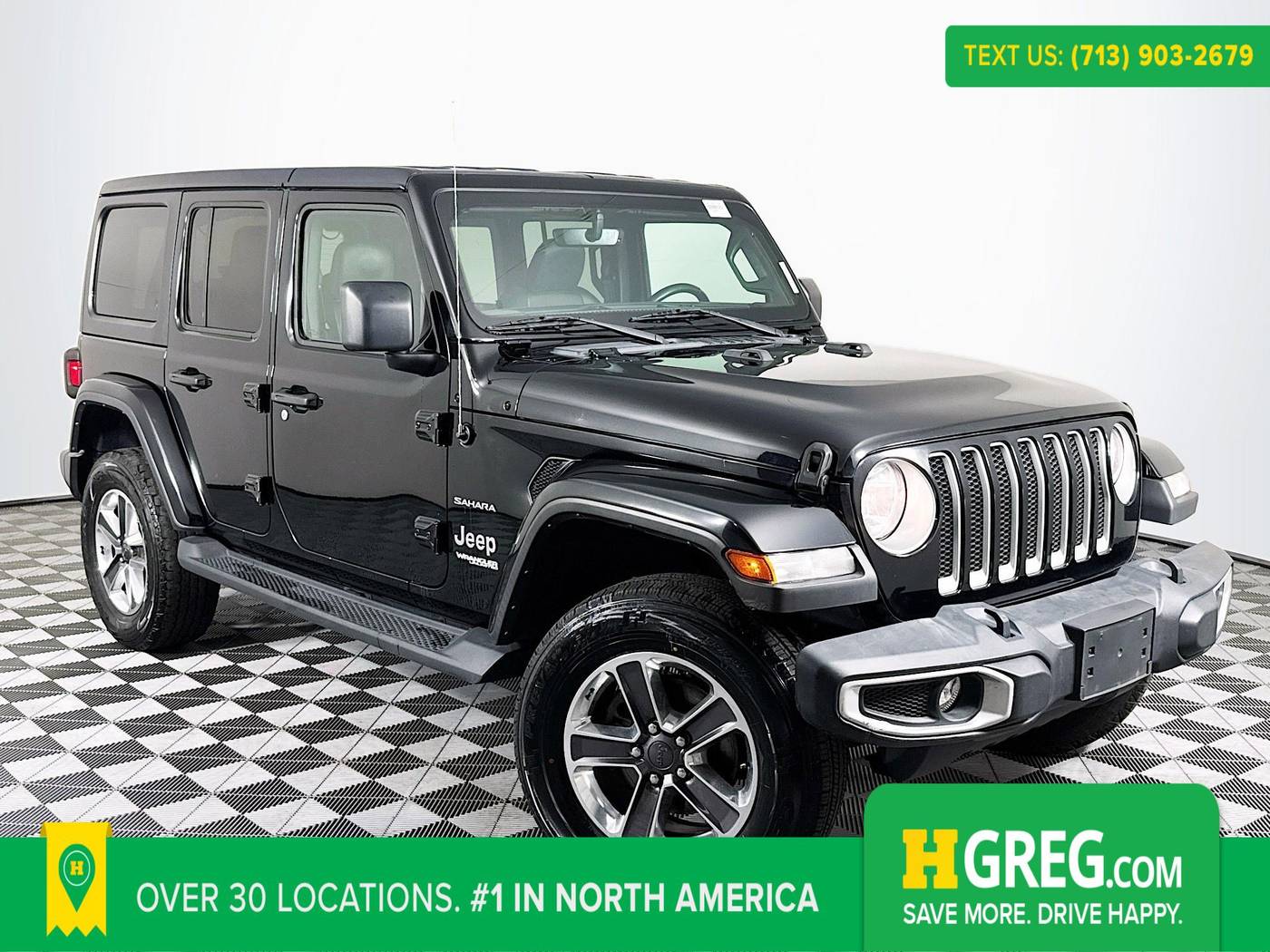 2021 Jeep Wrangler Sahara — SUV — 86,552 mi — Houston, TX