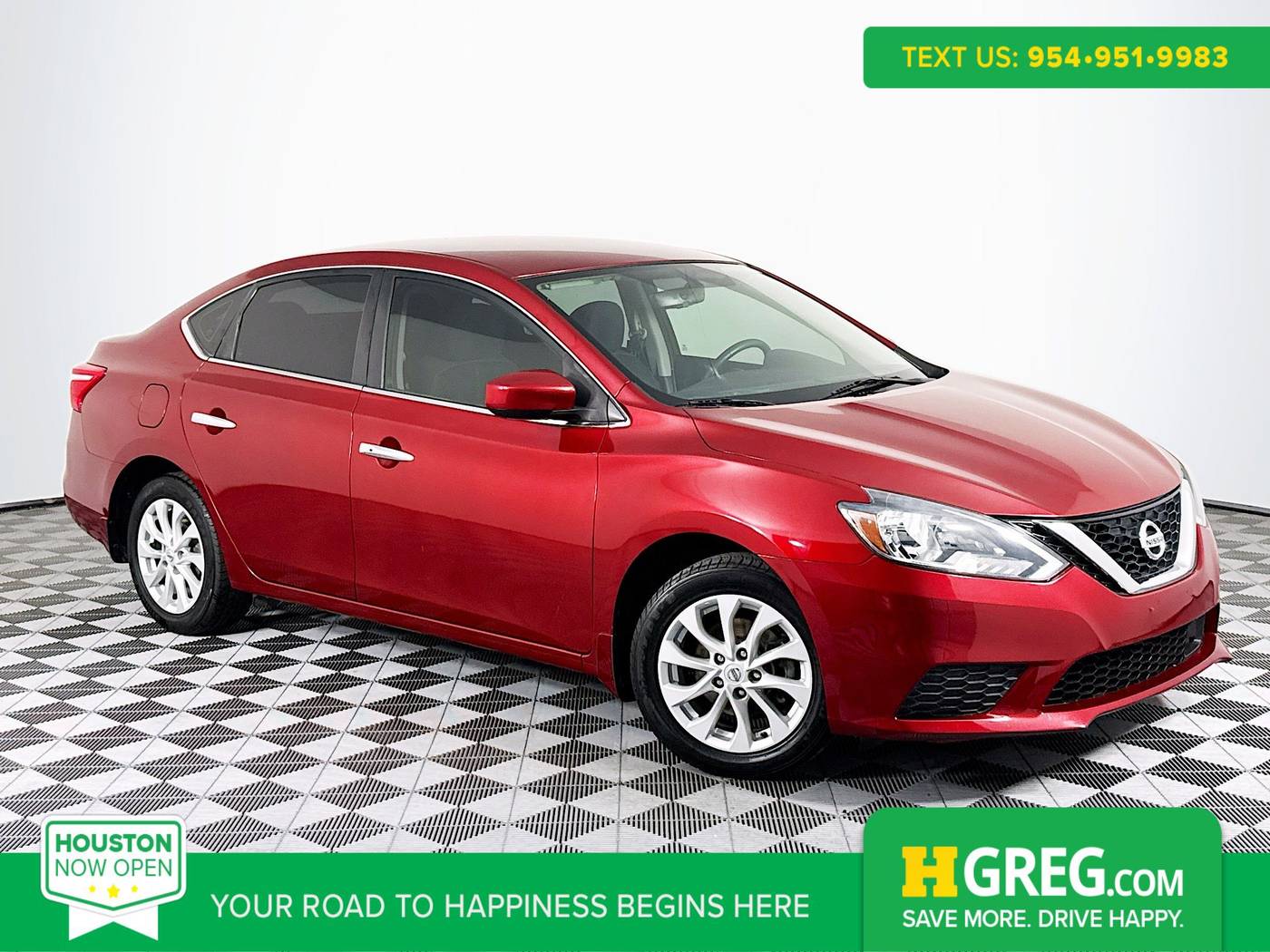 2018 Nissan Sentra SV — Sedan — 84,343 mi — Houston, TX