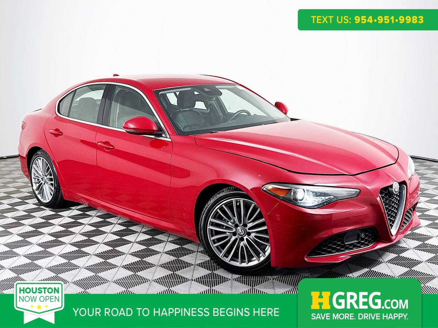 2017 Alfa Romeo Giulia Ti — Sedan — 75,905 mi — Houston, TX