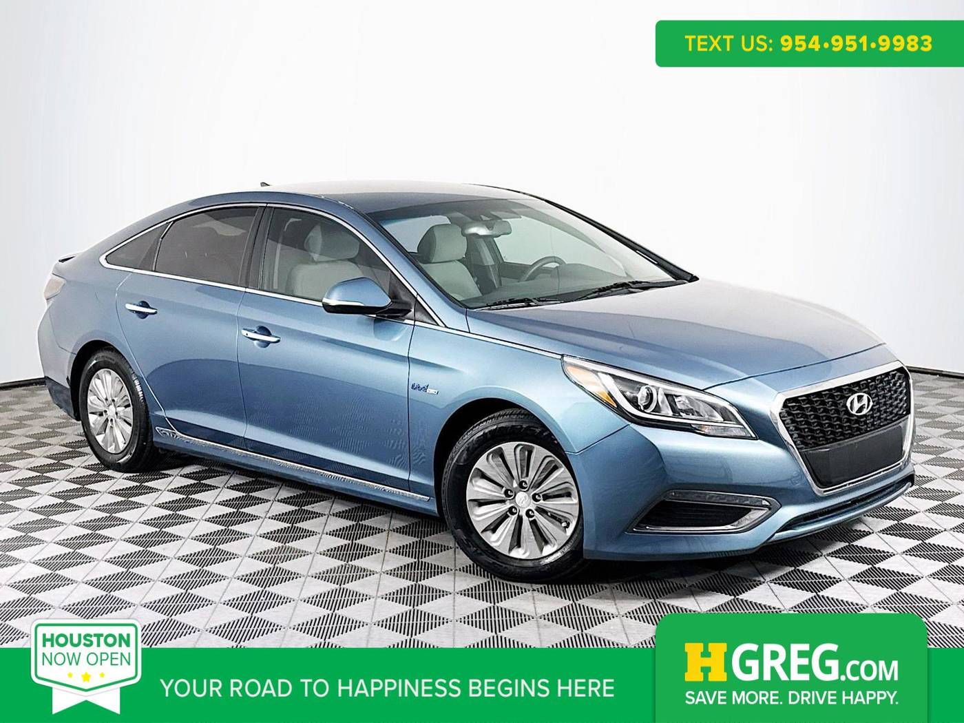 2016 Hyundai Sonata Hybrid SE — Sedan — 77,447 mi — Houston, TX