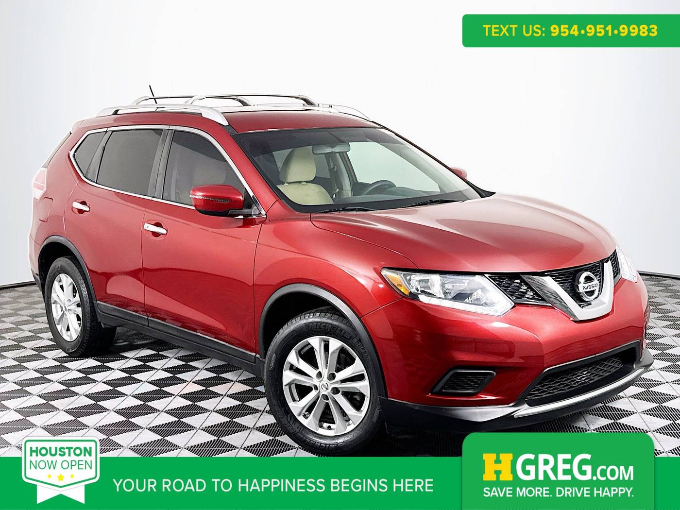 2016 Nissan Rogue SV — SUV — 73,573 mi — Houston, TX