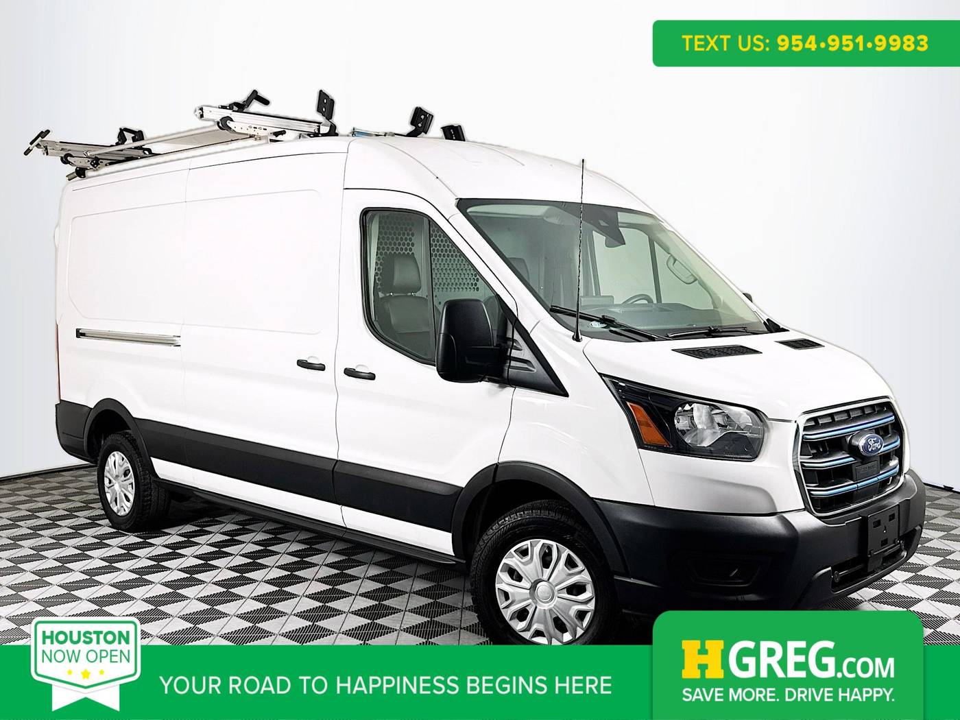 2022 Ford E-Transit Cargo Van T-350 — Cargo Van — 2,370 mi — Houston, TX