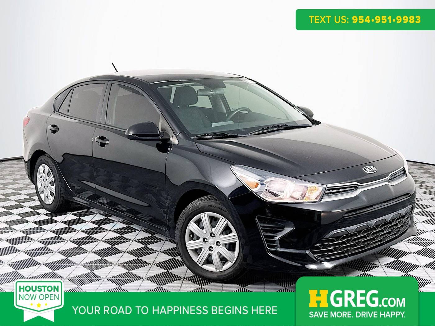 2021 Kia Rio S — Sedan — 76,765 mi — Houston, TX
