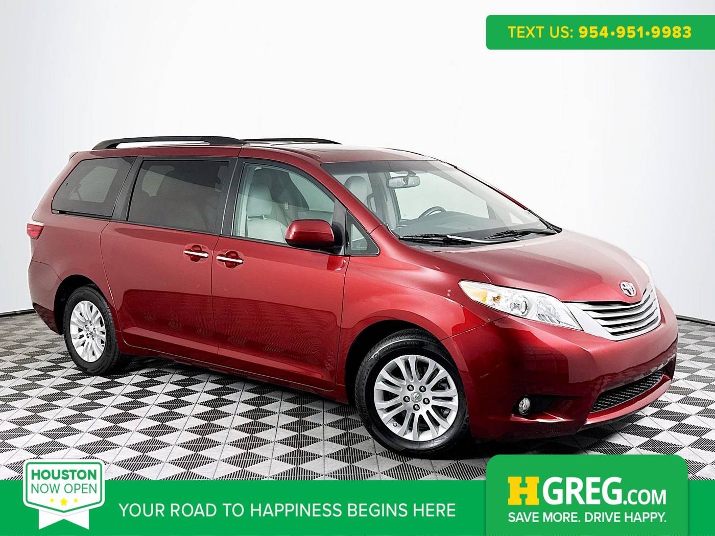 2017 Toyota Sienna XLE — Minivan — 65,719 mi — Houston, TX
