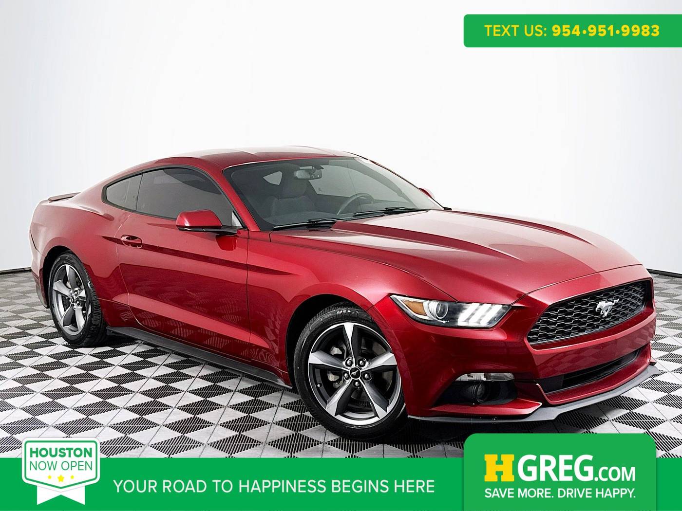 2016 Ford Mustang V6 — Coupe — 81,049 mi — Houston, TX